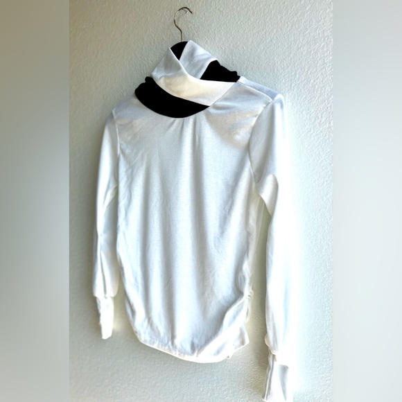 Two-Toned Turtleneck - Picture 3 of 4